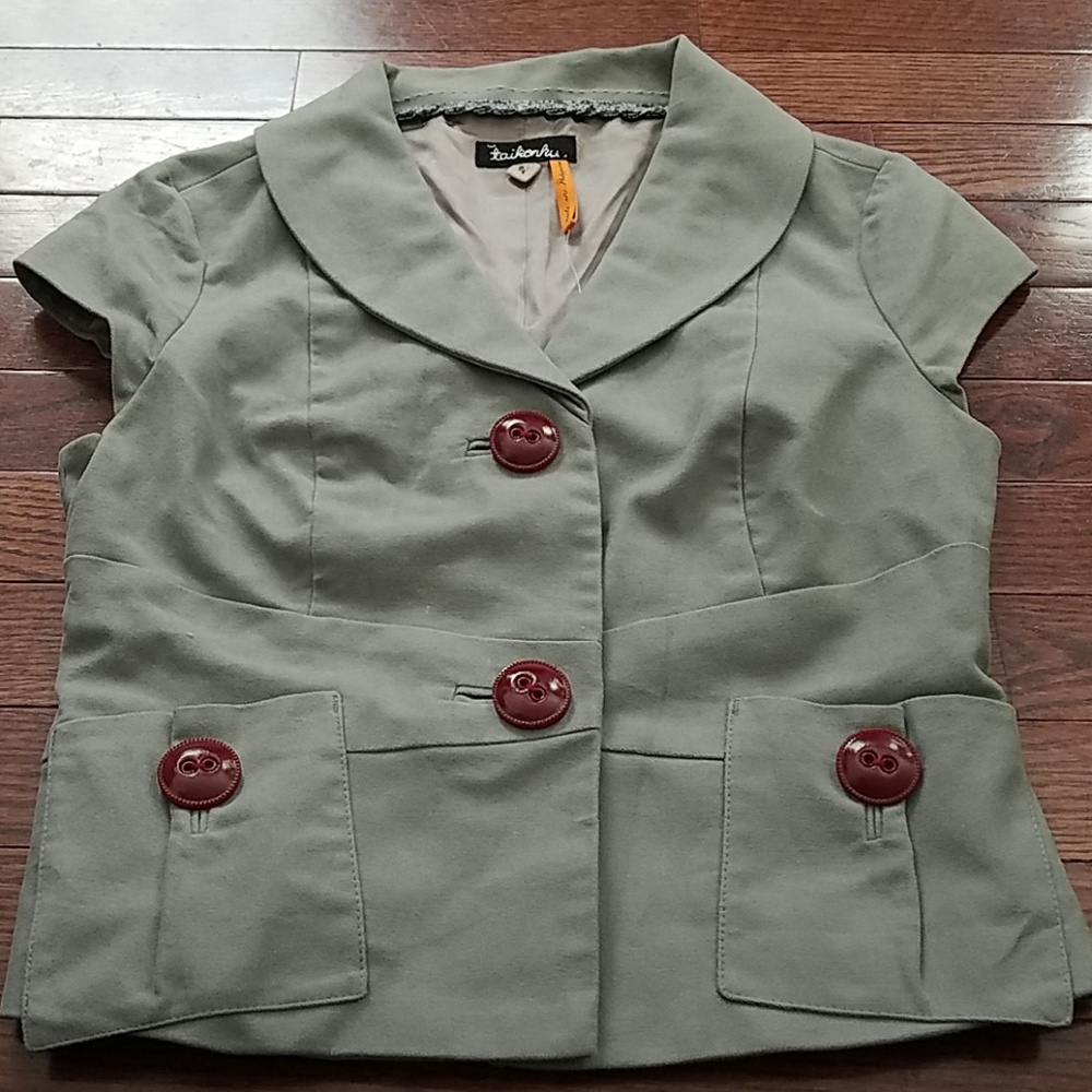 Anthroplogie Grey Vest